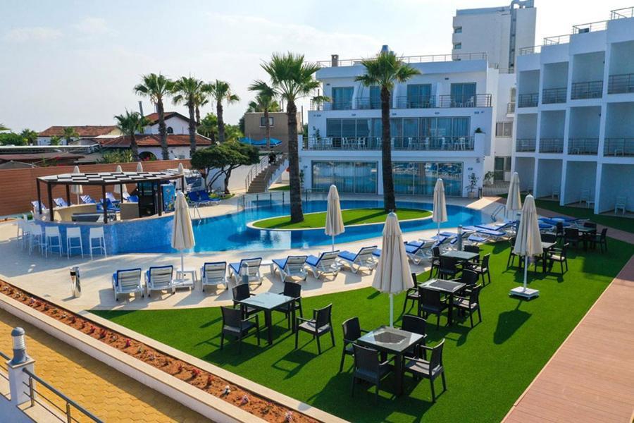 Mimoza Beachfront Hotel & Restaurant Famagusta (Northern Cyprus) Eksteriør billede