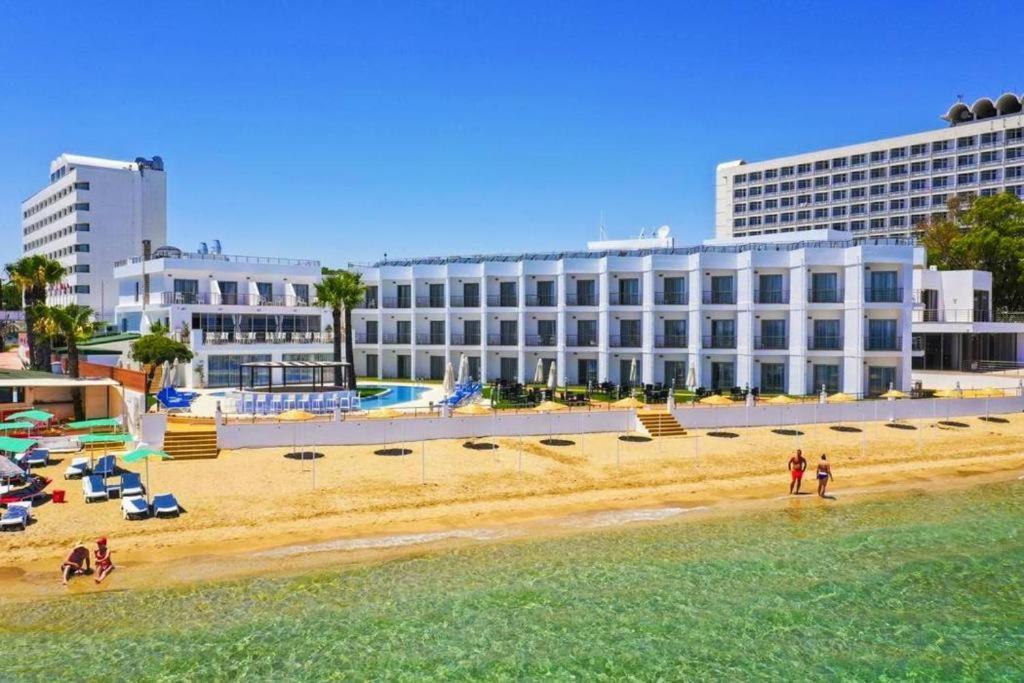 Mimoza Beachfront Hotel & Restaurant Famagusta (Northern Cyprus) Eksteriør billede