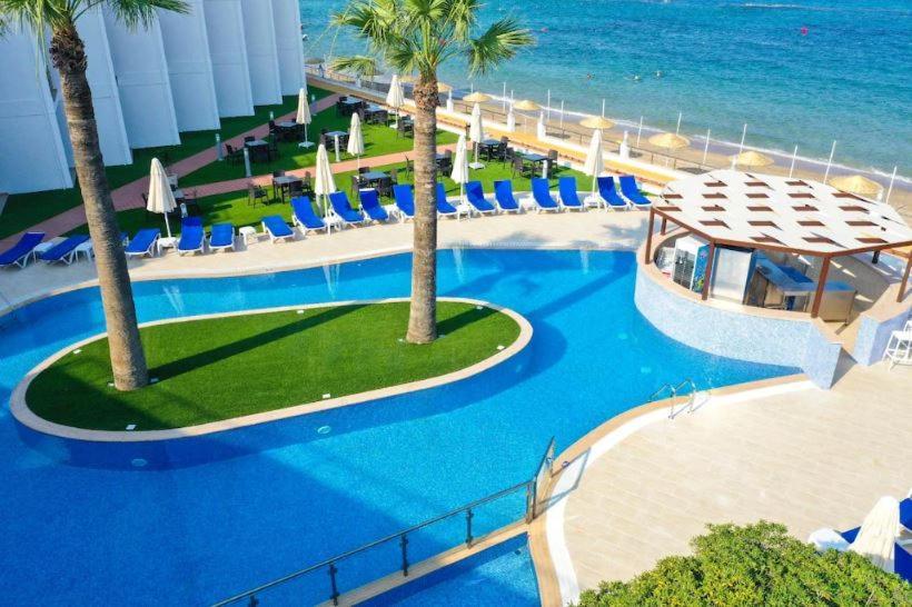 Mimoza Beachfront Hotel & Restaurant Famagusta (Northern Cyprus) Eksteriør billede