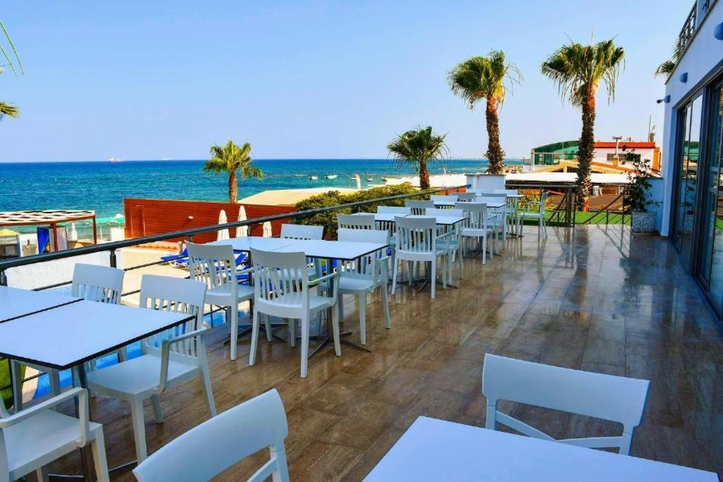 Mimoza Beachfront Hotel & Restaurant Famagusta (Northern Cyprus) Eksteriør billede