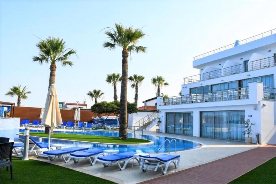 Mimoza Beachfront Hotel & Restaurant Famagusta (Northern Cyprus) Eksteriør billede